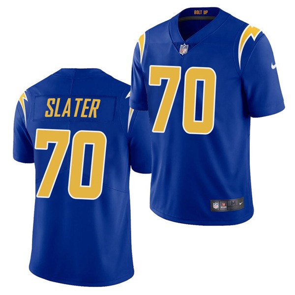 Nike Chargers 70 Rashawn Slater Royal 2021 Draft Vapor Limited Jersey Dzhi,We sell and wholesale Nike Chargers 70 Rashawn Slater Royal 2021 Draft Vapor Limited Jersey Dzhi on line form chian!